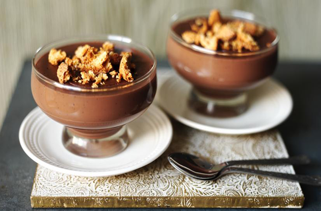 Mousse de ciocolata si amaretto